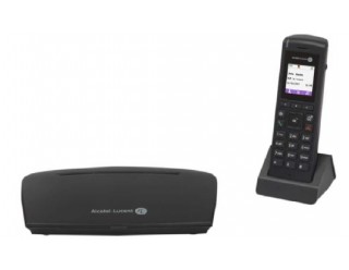 Alcatel Lucent 8318 SIP-DECT Single Base Station plus 1x 8212 DECT Handset with Battery & Desktop Charger - 3BN07006AA